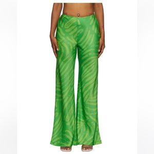 SIMON MILLER Green Veda Lounge Pants, Size Large NWT never before worn